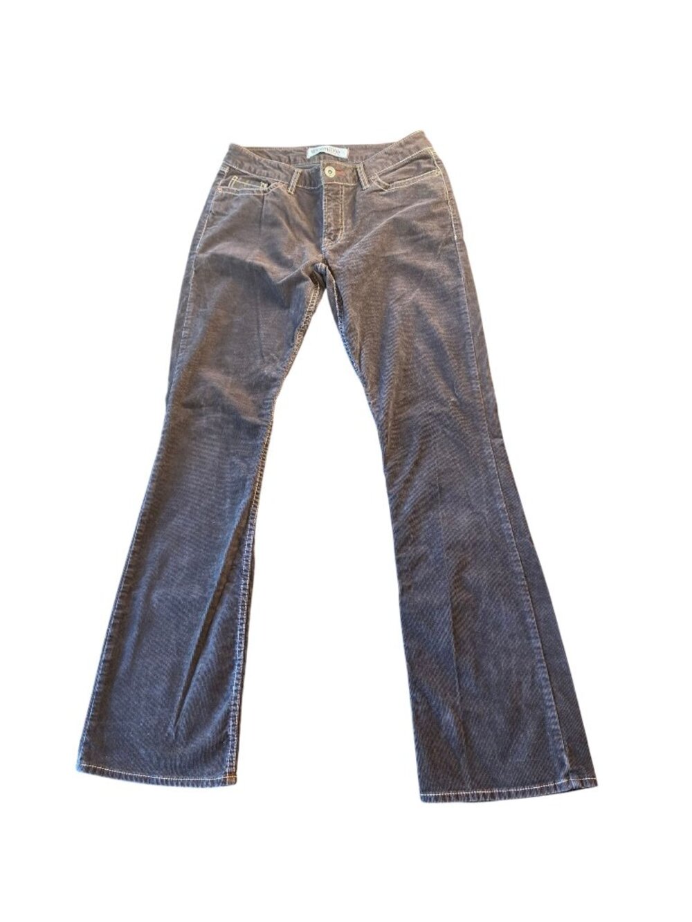 Bootheel Trading Co Sheryl Crow Brown Corduroy Flare Jeans 29 Y2K Western Boho
